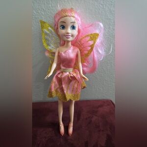 Zuru Sparkle Fairy Doll with Gold Accents